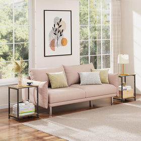 Simple Trending end table showing straightforward, one-person assembly.
