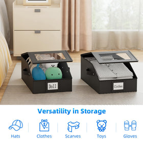 Simple Trending hat organizer stackable base with cardboard support prevents tipping.