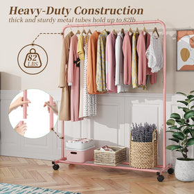 Simple Trending multipurpose clothes rack suits porch, living room, bedroom for extra storage.