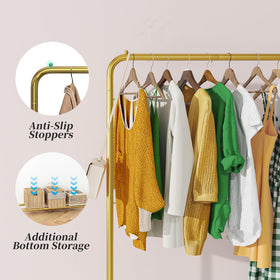 Simple Trending multiuse clothes rack suitable for bedroom or office.