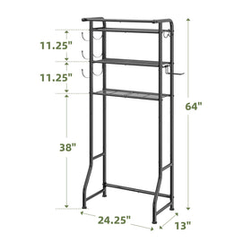Secure, easy assembly with labeled parts and Allen key.