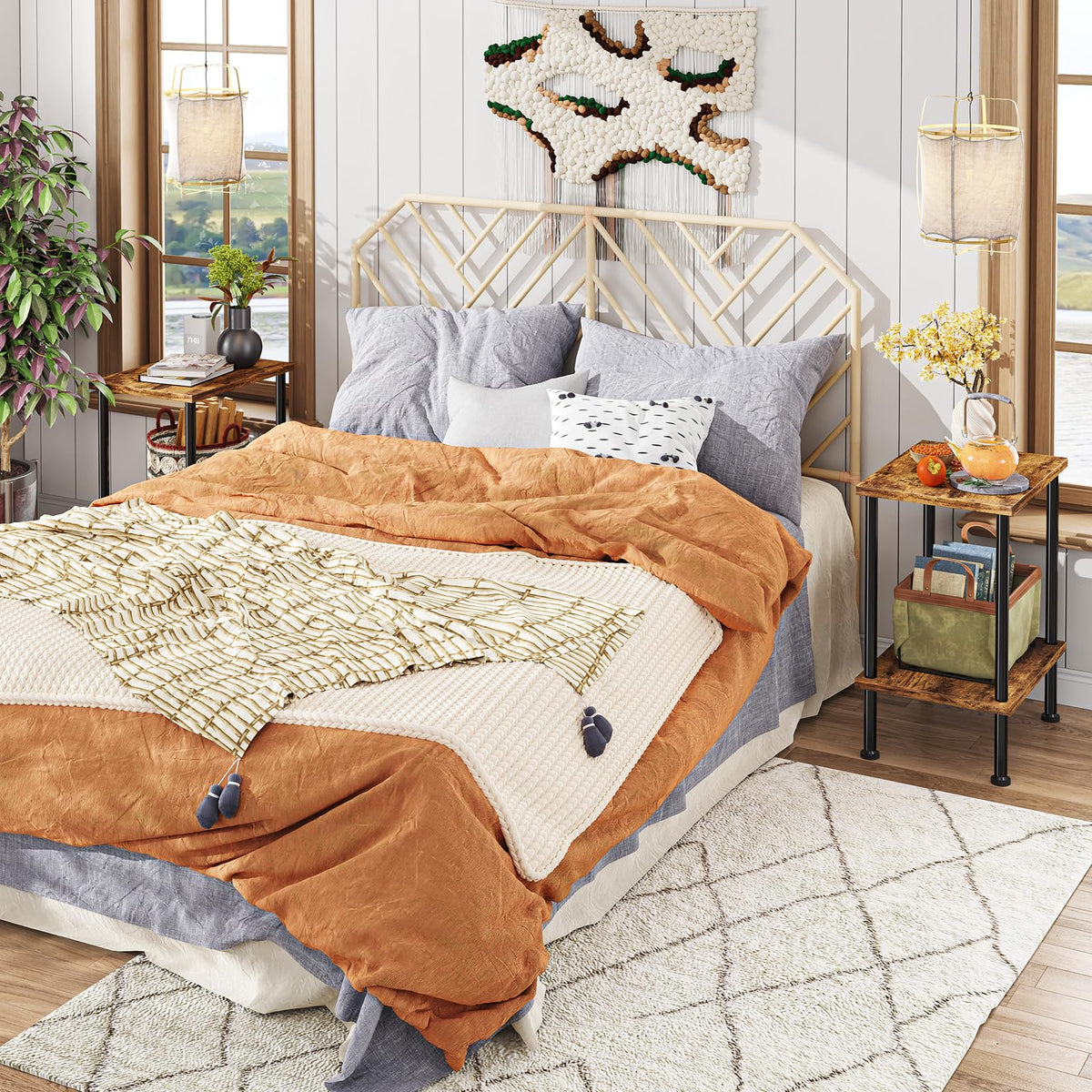 Simple Trending side table for multipurpose use in living rooms or bedrooms