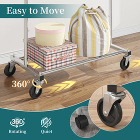 Simple Trending rack assembled setup offers sturdy hanging capacity