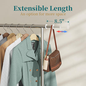 Simple Trending chrome extension rail shows adjustable length for flexible storage