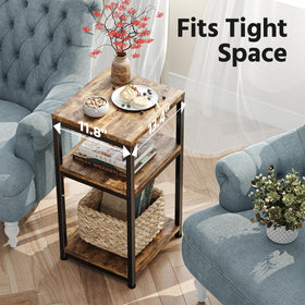 Simple Trending three-tier shelf for organized living room essentials