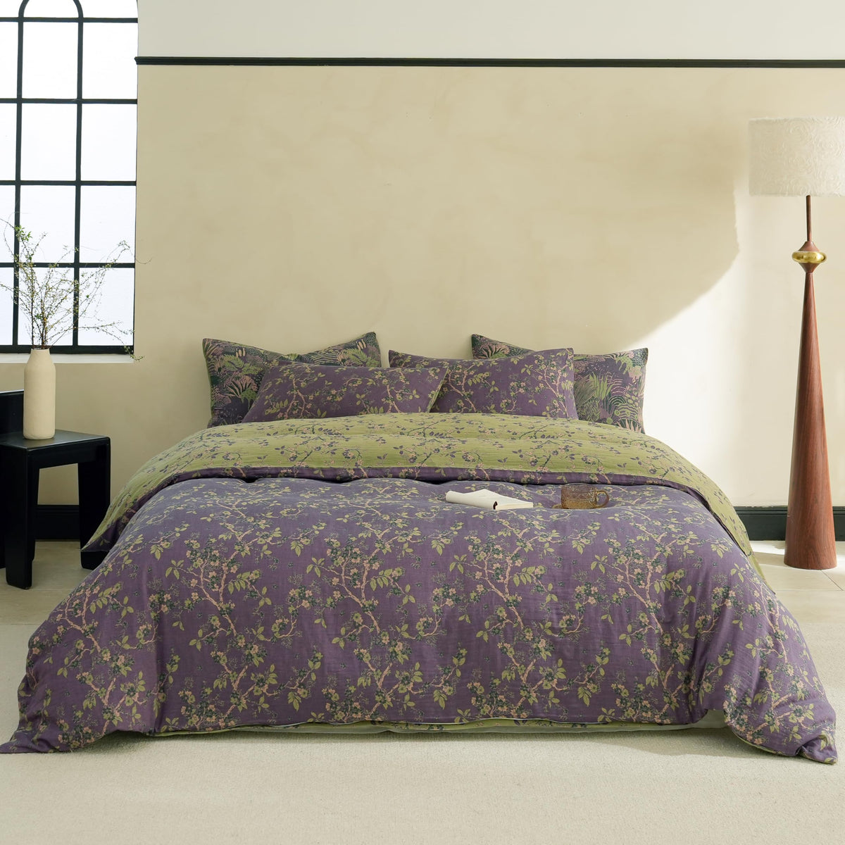 Simple&Opulence muslin care instructions 40°C wash help maintain softness.