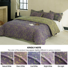 Simple&Opulence muslin duvet cover pillowcases two included complete the set.