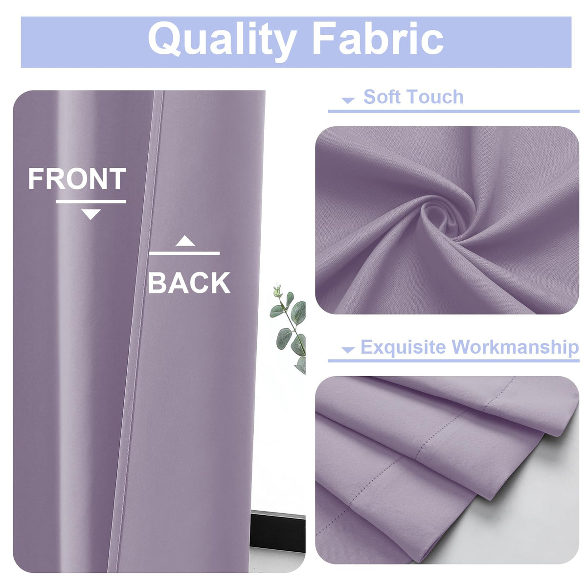 Simplebrand Ava Lilac clip-style hanging option highlights versatile mounting