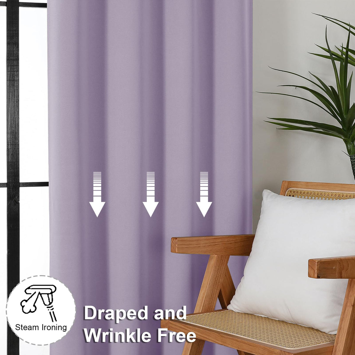 Simplebrand Ava Lilac easy-care washability in machine wash