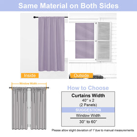 Simplebrand Ava Lilac privacy and style in a living room window