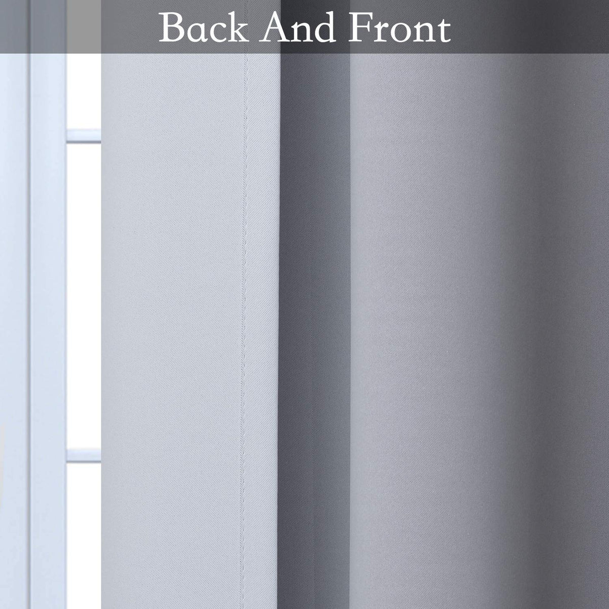 SimpleHome Ombre curtains provide privacy and light blocking for family spaces.