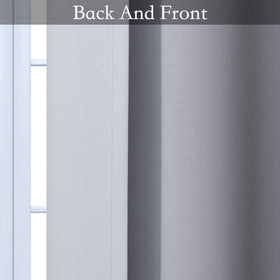 SimpleHome Ombre curtains provide privacy and light blocking for family spaces.