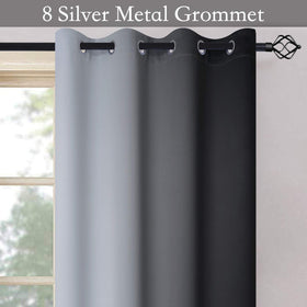 SimpleHome Ombre polyester fabric texture, durable and soft for daily use.