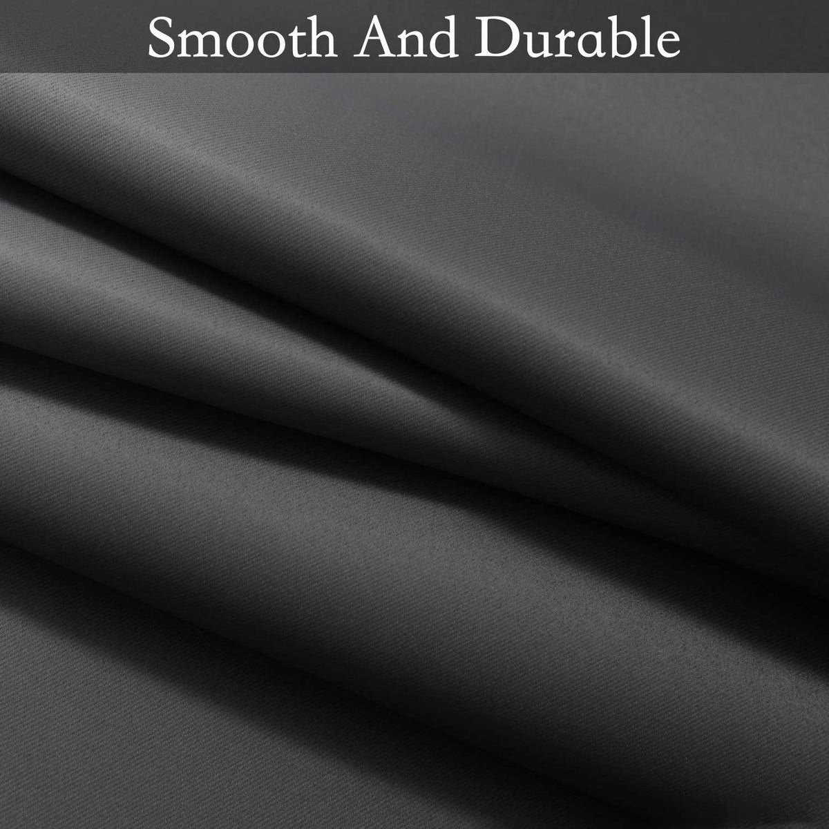 SimpleHome Ombre curtains offer mild sound dampening for a calmer room.