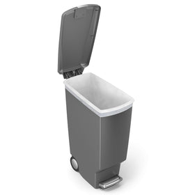 simplehuman code K liners fit perfectly, preventing slips and tears.