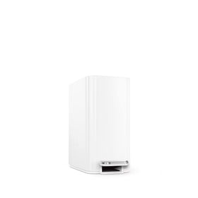 simplehuman liner pocket stores 30 Code B liners inside for easy replacements.