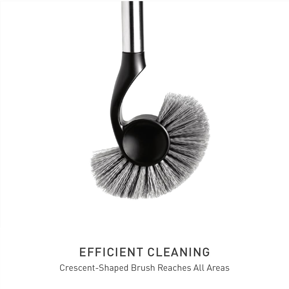 simplehuman removable brush head allows easy replacement for maintenance