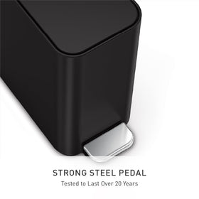 simplehuman Slim Step Can 5L removable inner bucket for easy cleaning