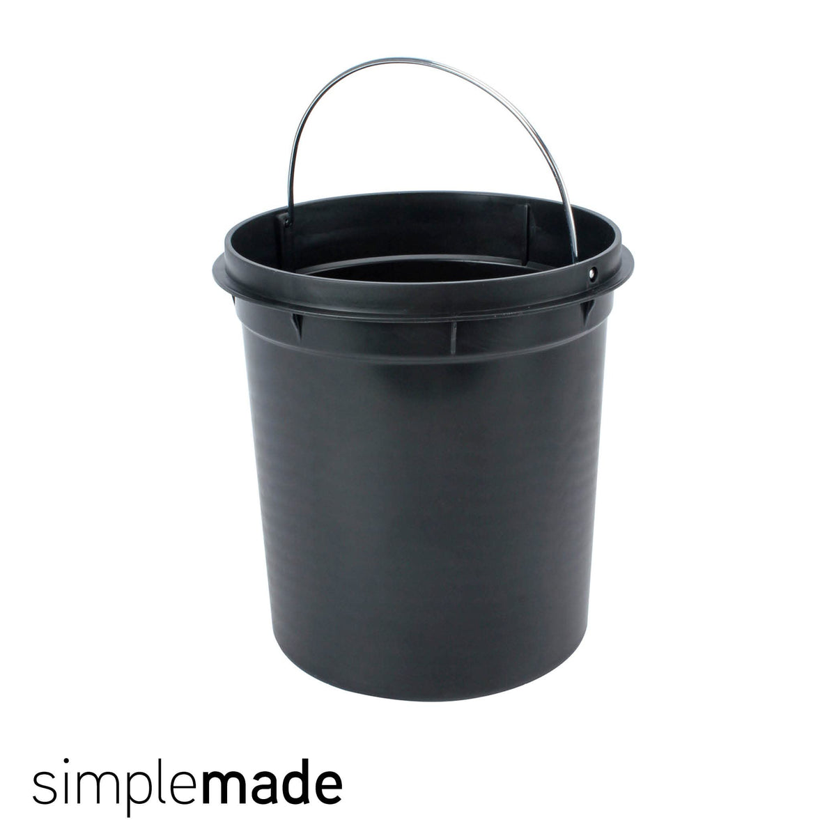 SIMPLEMADE round step trash can promotes tidy, organized spaces.