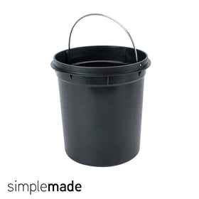 SIMPLEMADE round step trash can promotes tidy, organized spaces.