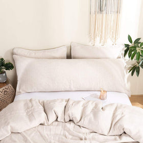 Simple&Opulence 20x54 pillow cover fits most body pillows for better alignment