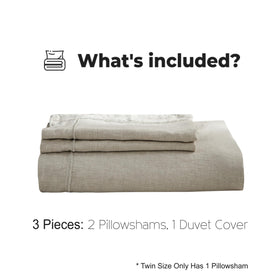 Simple&Opulence corner ties inside keep duvet in place for tidy sleep.