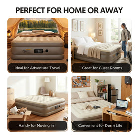 Simpli Comfy heavy-duty PVC resists punctures for durable everyday use.