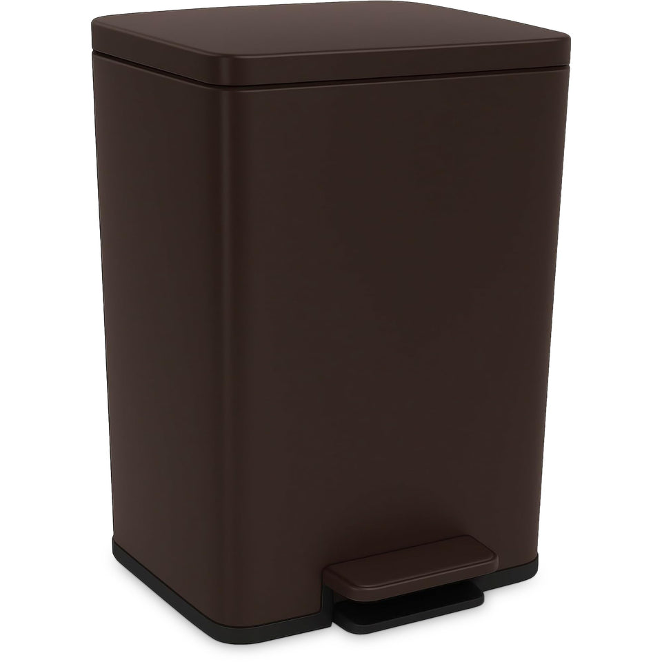 SIMPLI-MAGIC 50L trash can soft close lid for silent operation