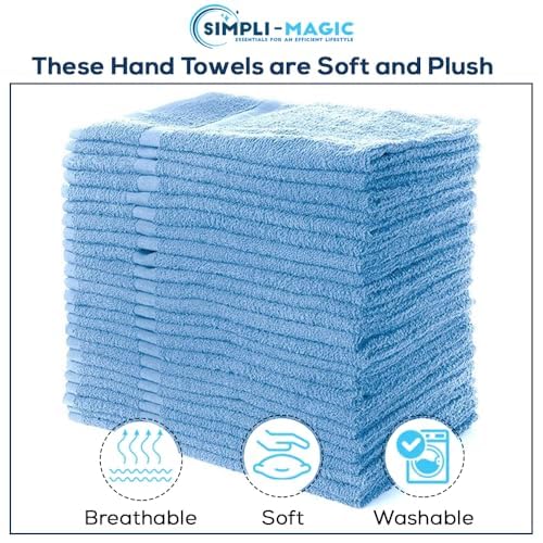 SIMPLI-MAGIC towels in bathroom display support daily hand drying and guest readiness.