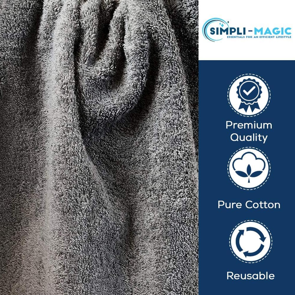 Simpli-Magic cotton hand towels stacked in drawer for everyday use.