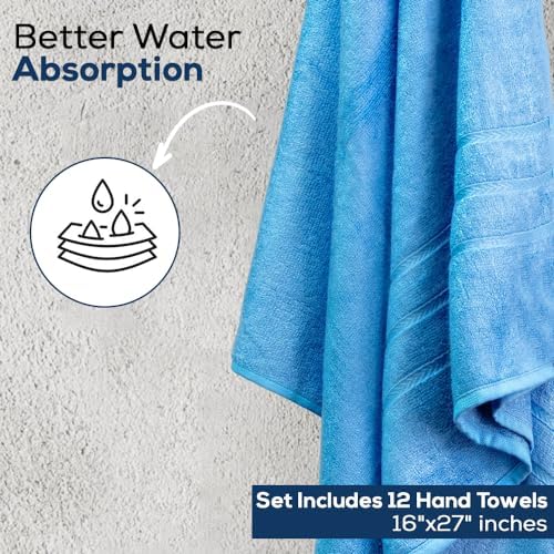 SIMPLI-MAGIC hand towels ideal for salon use with professional-looking, plush feel.