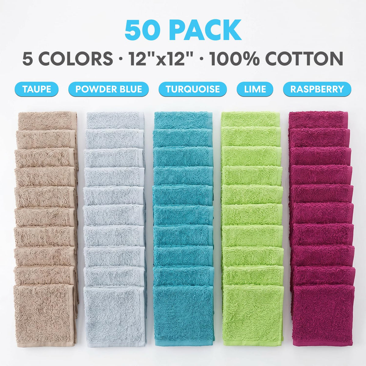 SIMPLI-MAGIC washcloths deliver high absorbency for hand drying and kitchen cleanup.