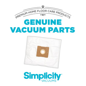 Simplicity SZH-6 Type Z bags compatible with Jill, Jack, and Snap canisters for versatility.