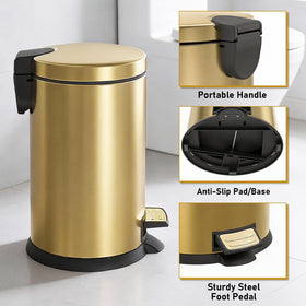 Gold finish two-pack from SIMPLYKLEEN for a cohesive home look