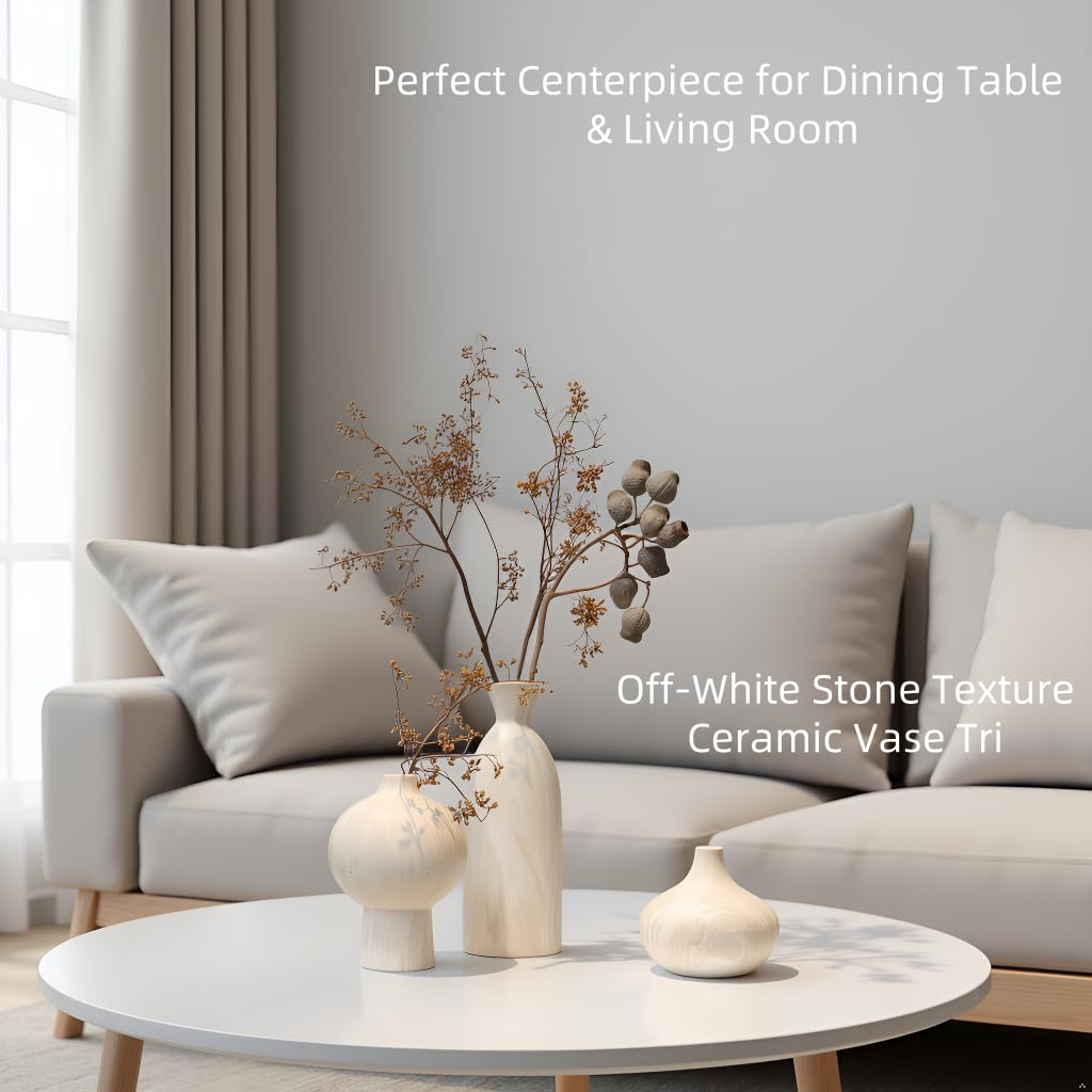 SincereLuxe vase trio styled for entryway with minimalist vibe.