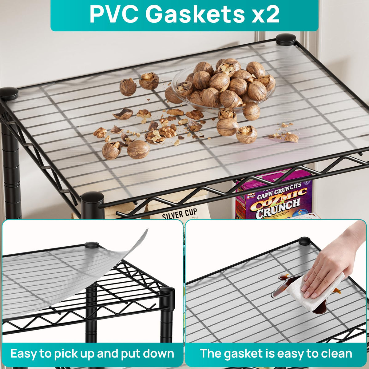 SINGAYE rustproof coating preserves shelf in humid kitchens and baths.