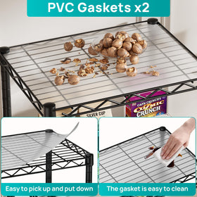 SINGAYE rustproof coating preserves shelf in humid kitchens and baths.