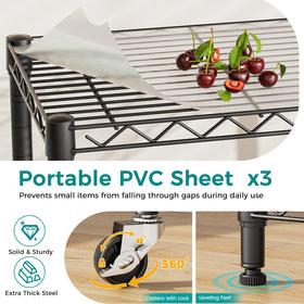SINGAYE wire shelf for bathroom storage keeps towels organized and dry