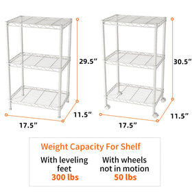 Adjustable shelf heights by SINGAYE for tall bottles and baskets.