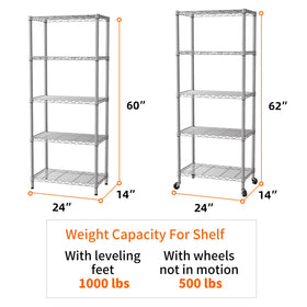 SINGAYE metal shelving fits tight kitchen corners for efficient storage.