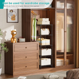 SINGAYE kitchen storage shelf keeps pantry items tidy and accessible.