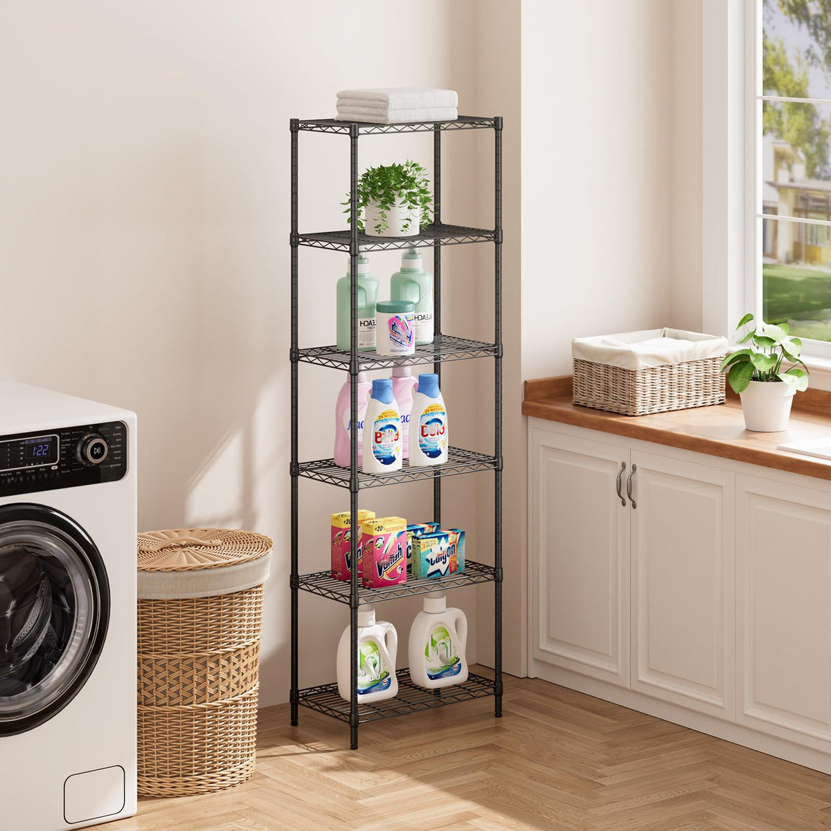 SINGAYE narrow-space shelving ideal for corners
