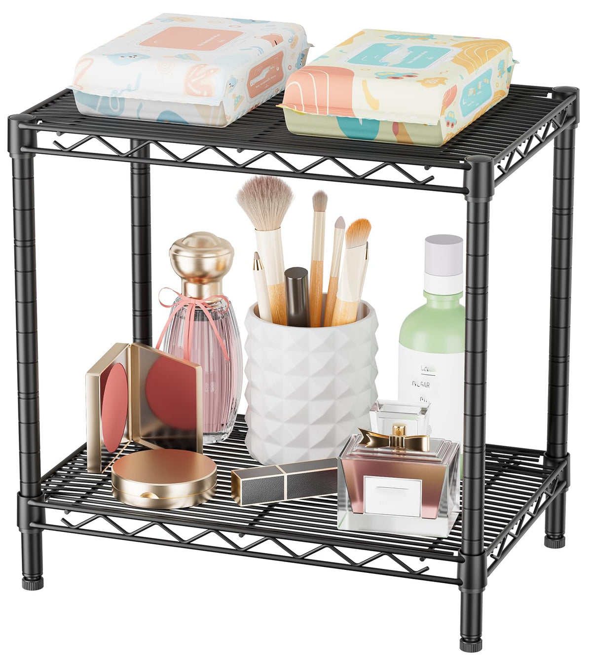 SINGAYE wire shelf unit compact design for tight spaces and organized storage