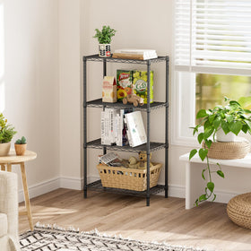SINGAYE shelving unit in laundry room organization