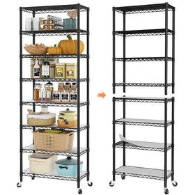 SINGAYE garage storage shelf helps keep tools visible and accessible.
