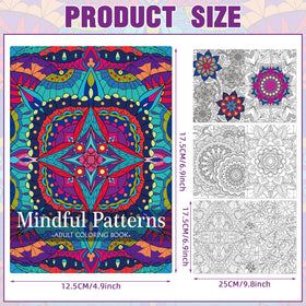 Sinload adult coloring pages 24 styles inside, variety for relaxing creative sessions.