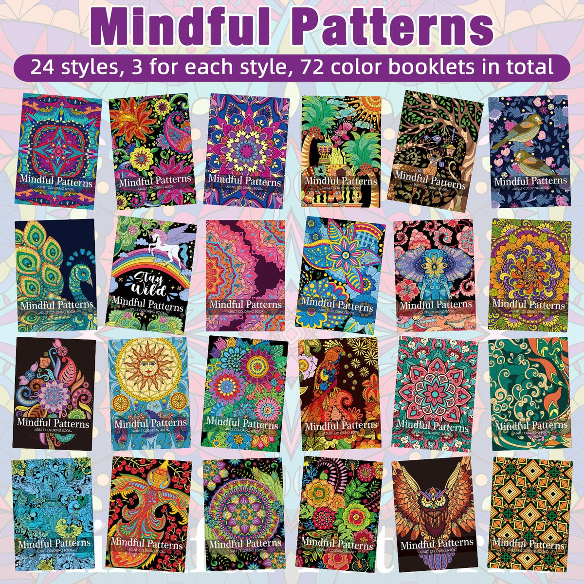 Sinload compact 6.9x5-inch coloring book, travel-friendly and easy to gift.