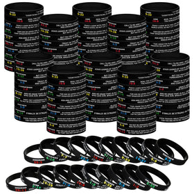 Sinmoe bible verse wristbands in 20 patterns for daily inspiration