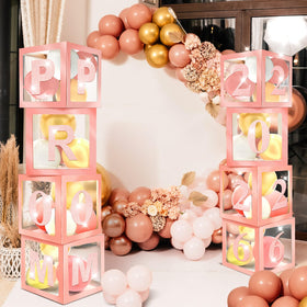 Sinmoe glitter accents add sparkle to party photo backdrops.