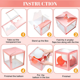 Sinmoe pink prom boxes decorate tabletops with eye-catching charm.